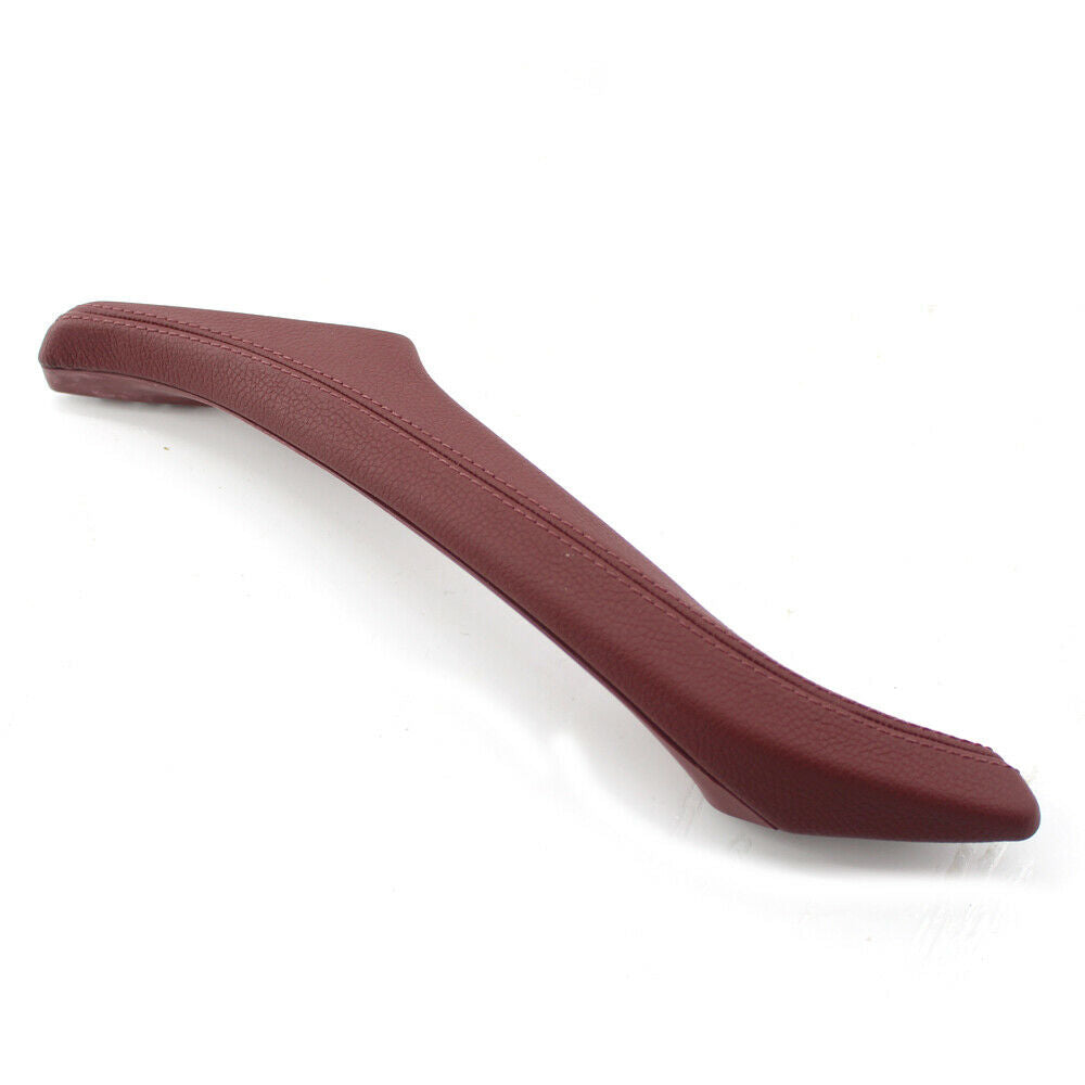 Brown Right+Left Car Inner Door Panel Handle Pull Trim Cover For BMW F10 F11 F18