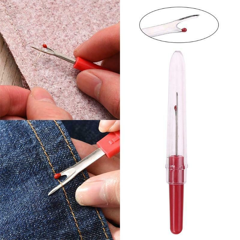 Hand Sewing Tools Set Metal Large-Eye Blunt Needles Threading Needle Seam Ripper