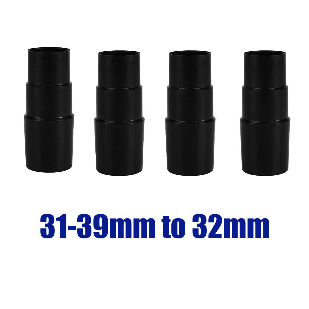 4Pcs Household Vacuum Dust Extraction Cleaner Brush Adapter Hose 35-32mm