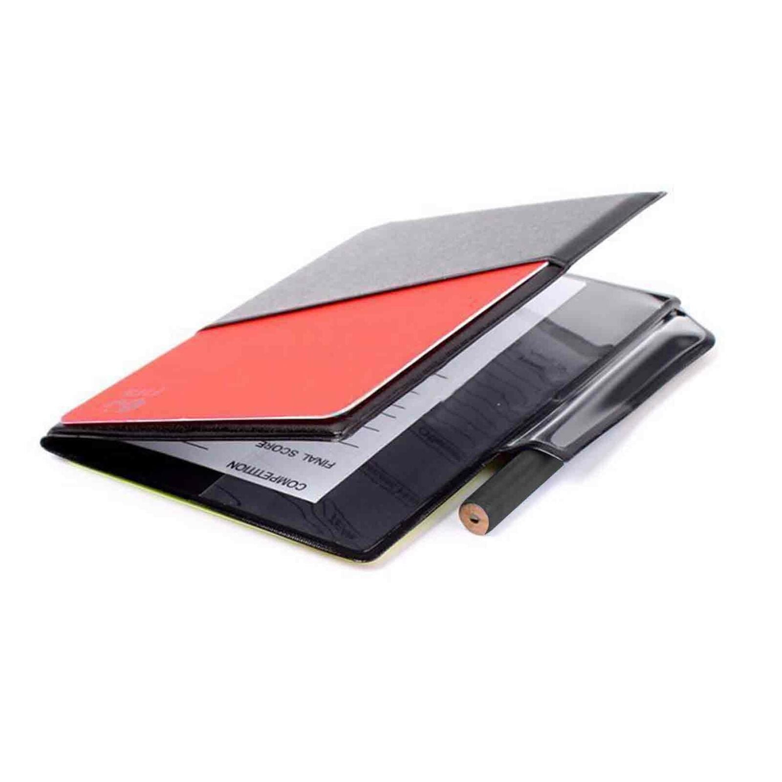 Professional Soccer Referee Wallet Football Red card Yellow Card Pencil Log Book