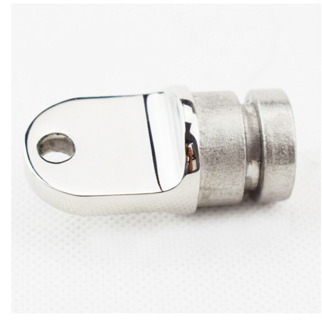 316 Marine-Grade Stainless Steel Inside Eye End for Bimini Top 1 inch Round Tube