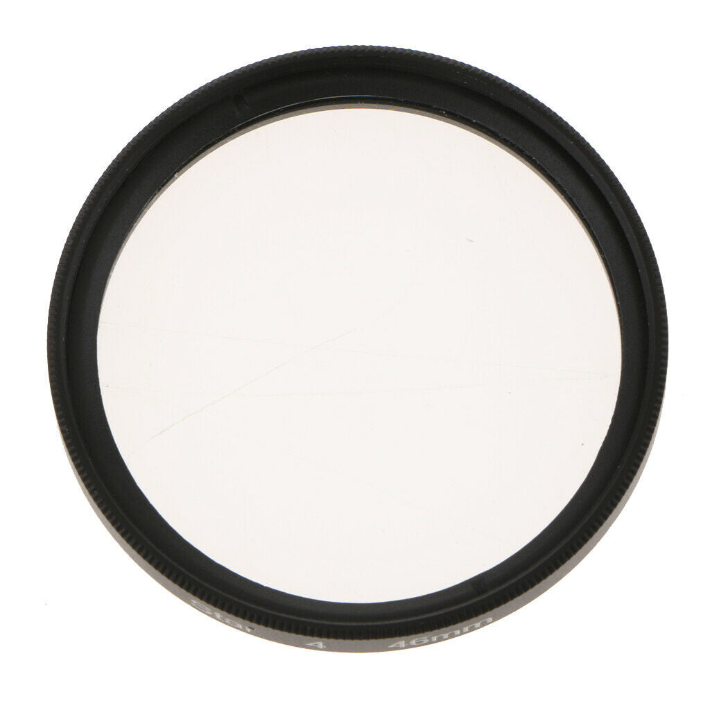 46mm Revolving 4 Point Rotated Star Light Cross Lens Filter Optical Glass