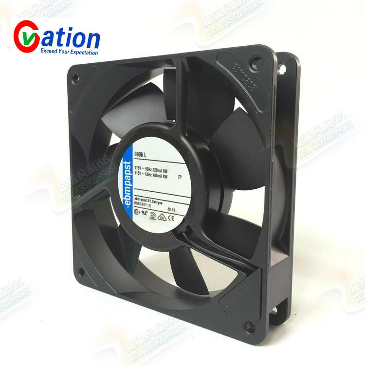 For  9906L AC Cooling fan 115V 8W/9W 0.1/0.12A 120*120*25MM