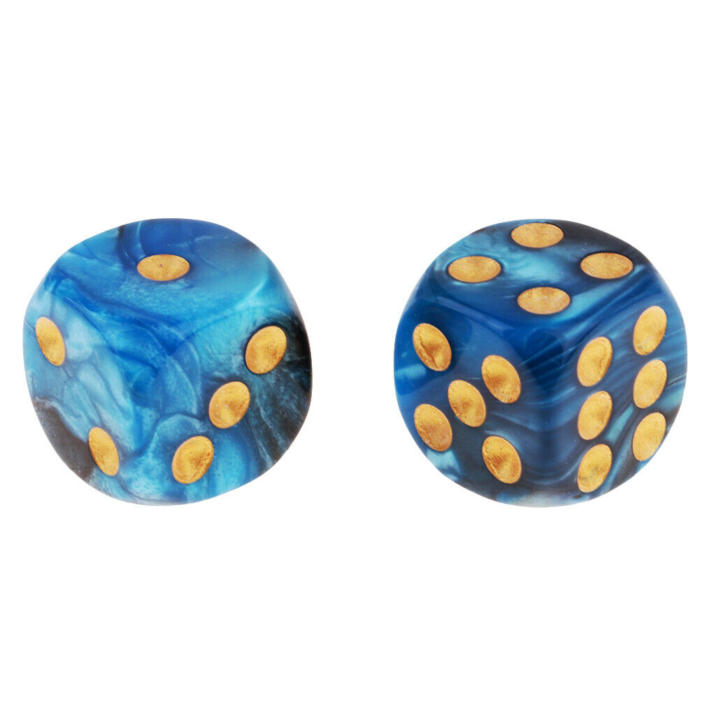 20 Pack Of 6-Sided Dice Set 16 Mm For
