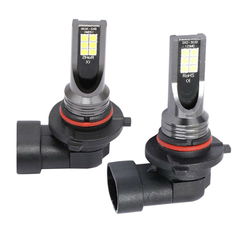Auto Car 12LED Fog Headlight Bulbs Conversion Kit Hi/Lo Beam Lamps 9005 3030