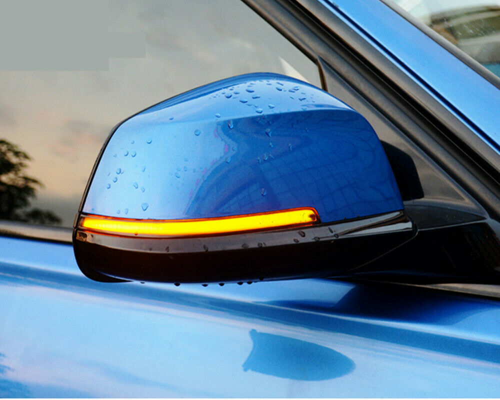 For BMW 1 2 3 4 series 1Pcs LED dynamic turn signal Side Mirror Sequential Light