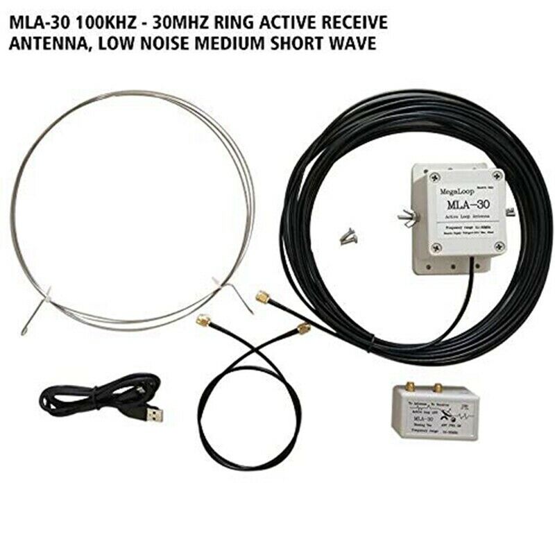 MLA-30 Loop Antenna Active Receiving Antenna Low Noise Balcony Erection AntennE1