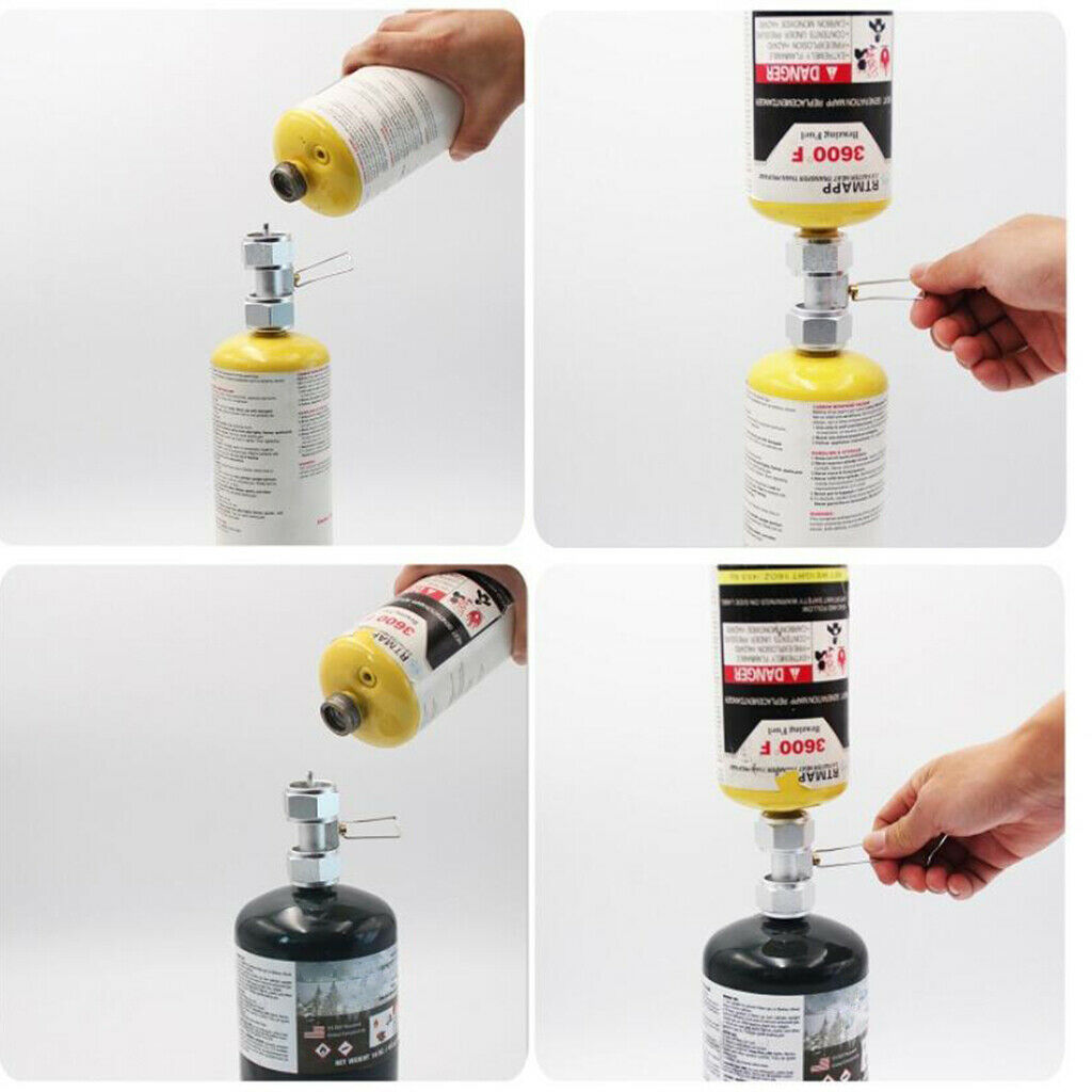 Propane Refill Adapter Gas Cylinder Tank Coupler Camping Hunting Cook Tools