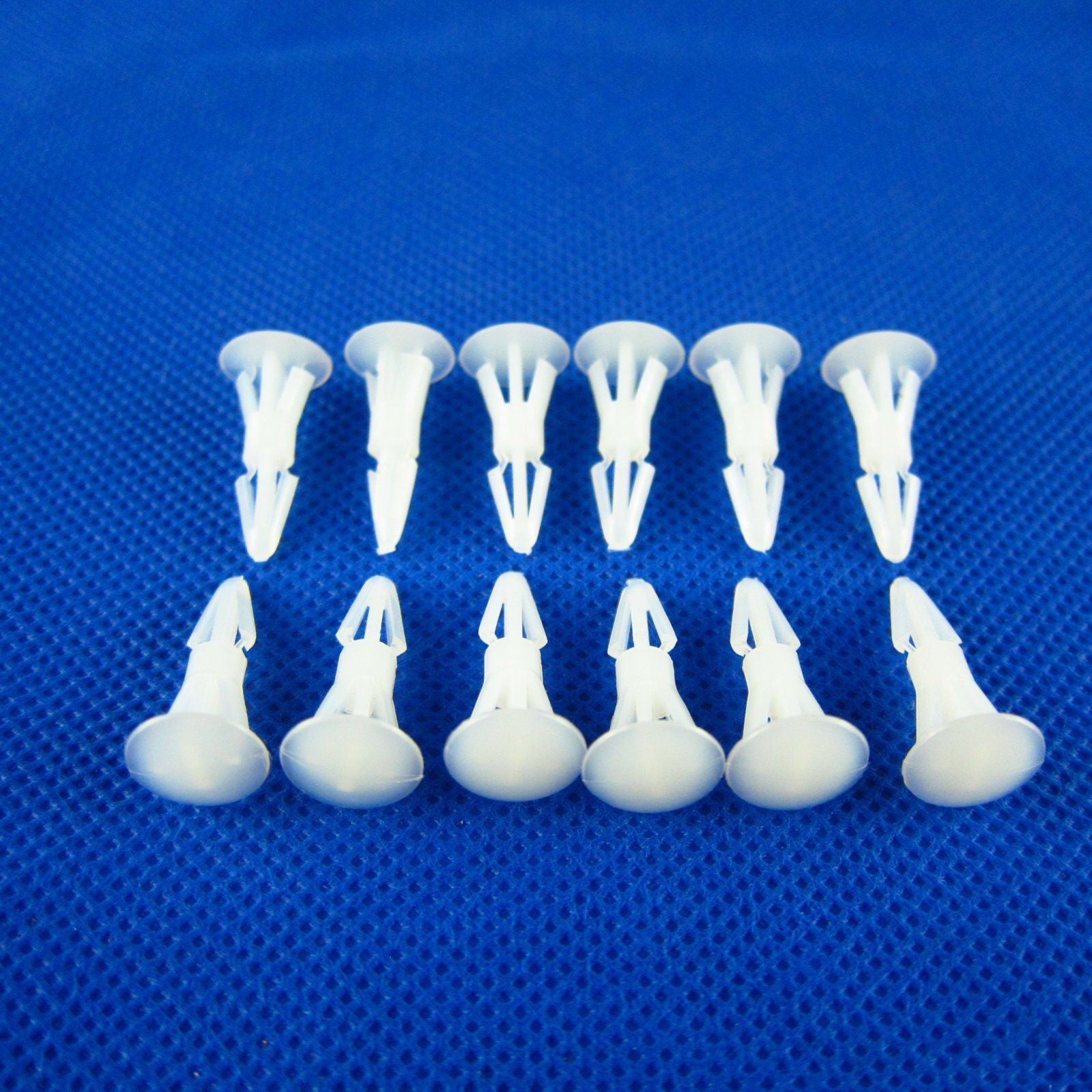 50pcs PCB Support Flat Spacer Plastic Circuit Board River Nylon 5.2mm White