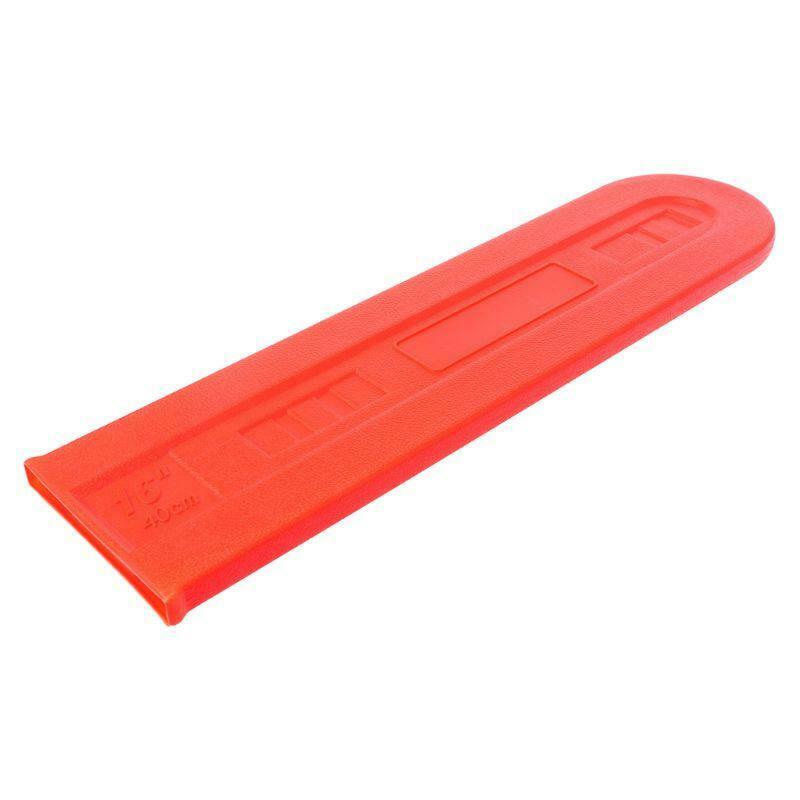 16" Orange Chainsaw Bar Cover Guide Plate Protector Chain Guard Case for