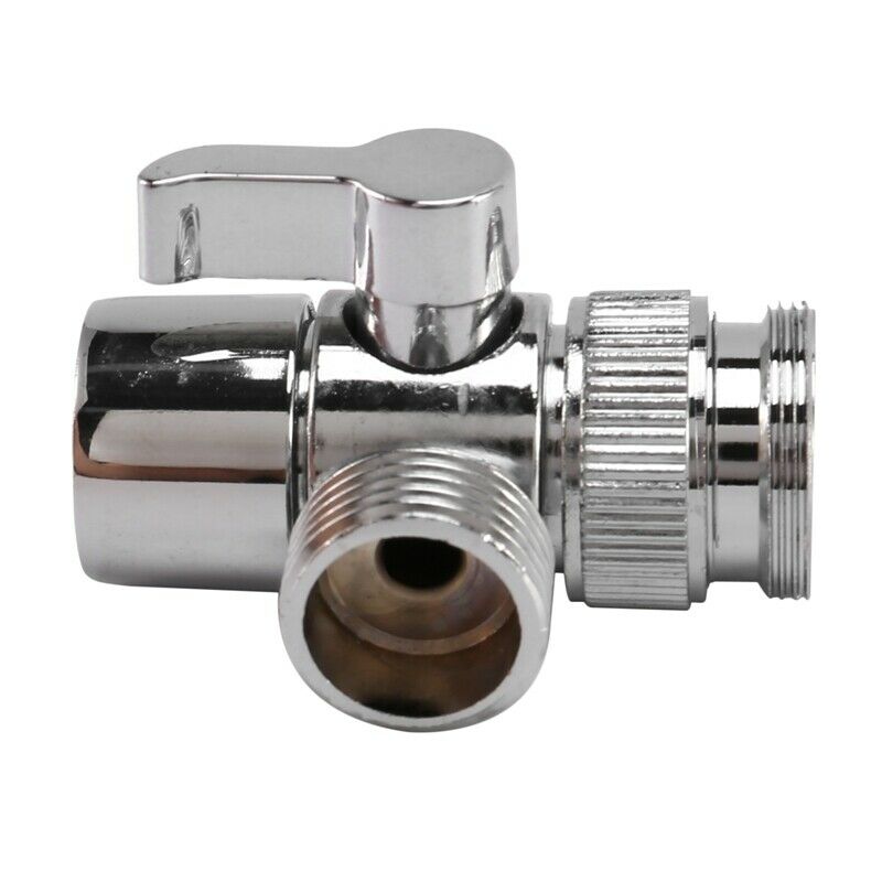 Faucet Valve Diverter Sink Valve Water Tap Faucet Splitter Adapter Home BathroN5