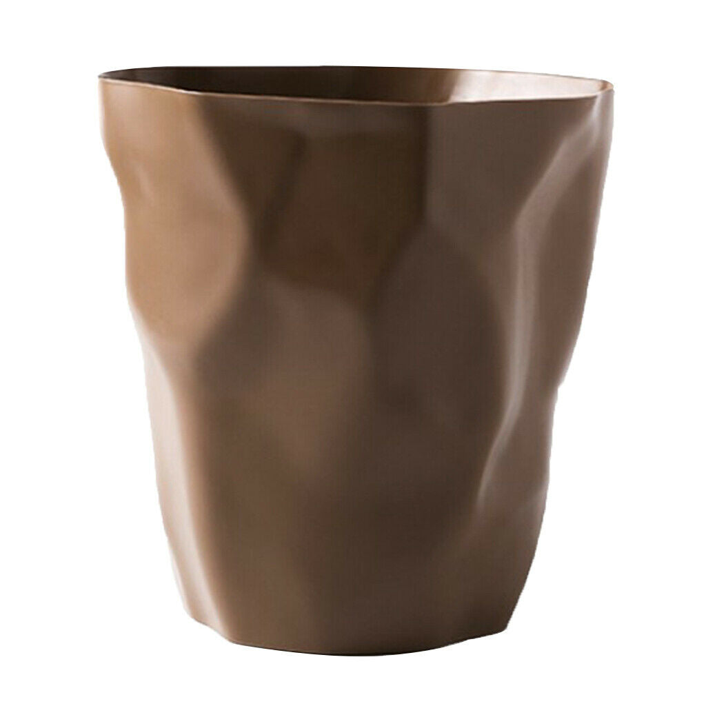 2pcs Mini Trash Can Rubbish Bin Tabletop Ashtray Living Room Garage Kitchen