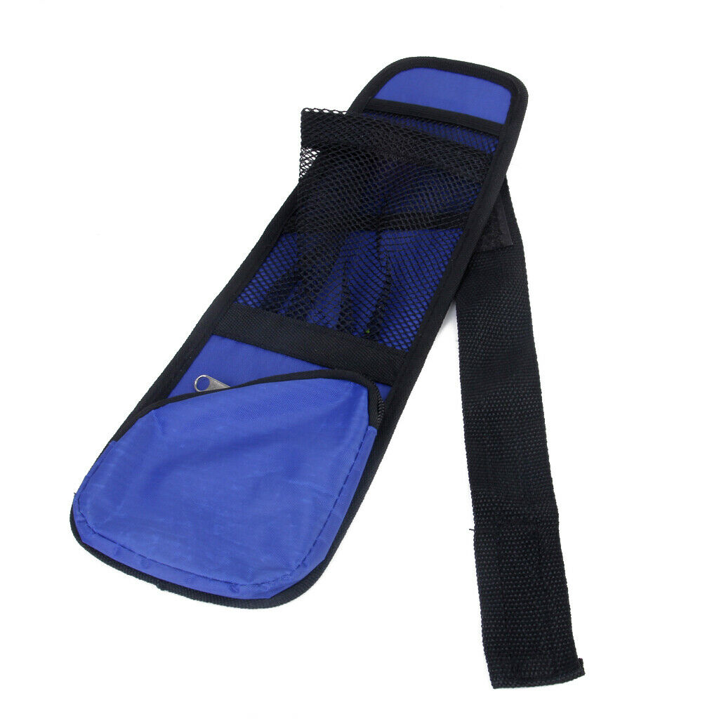 Universal Car Seat Side Storage Bag Pocket Organizer Bag Hanger Holder Blue
