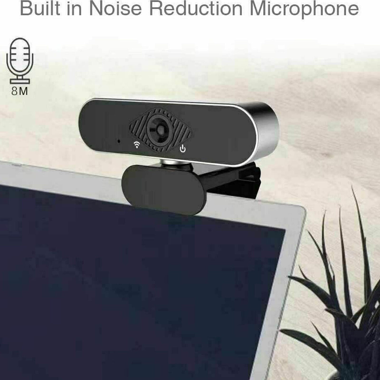 Full HD USB Video Webcam for PC Desktop Laptop Web Camera with Microphone 1080P