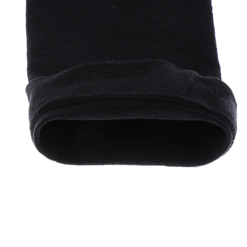 1 Pair Black Arm Cooler Arm Hand Cover Sleeves for UV Sun Protection