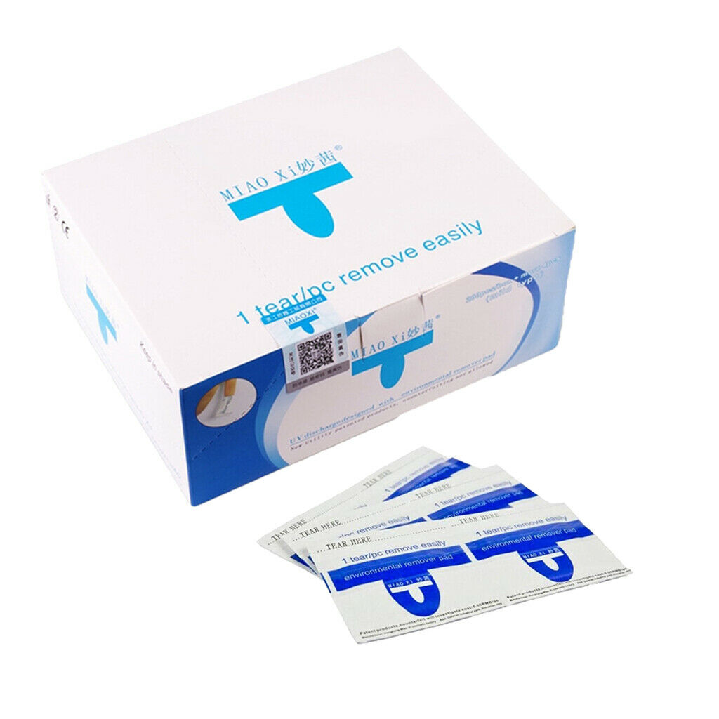 Professional UV Gel Polish Remover Pads  Wraps, 200Pcs