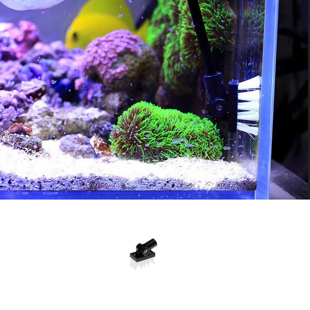 Practical Aquarium Fish Tank Maintenance adjustment Angle Cleaning Brush
