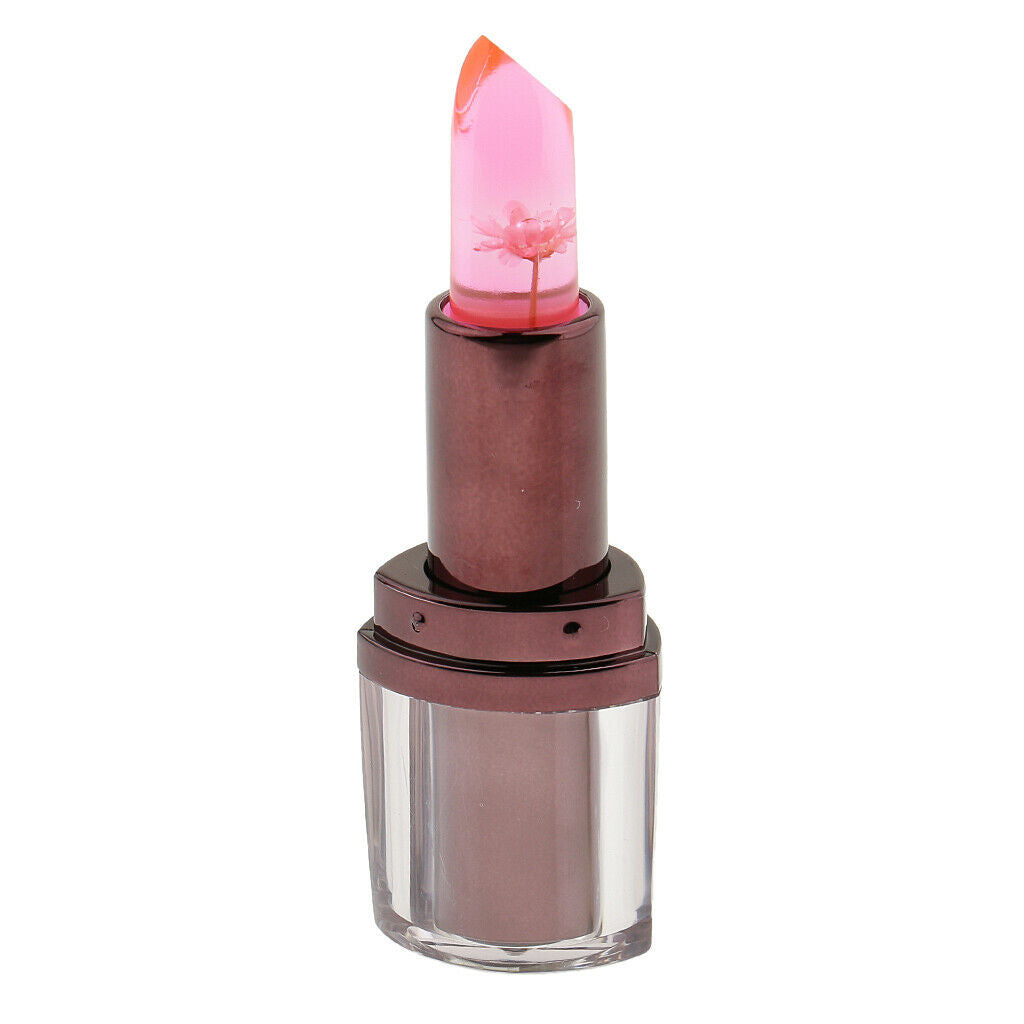 Flower Jelly Temperature Change Color Lipstick Moisturizing Lip Gloss 8#