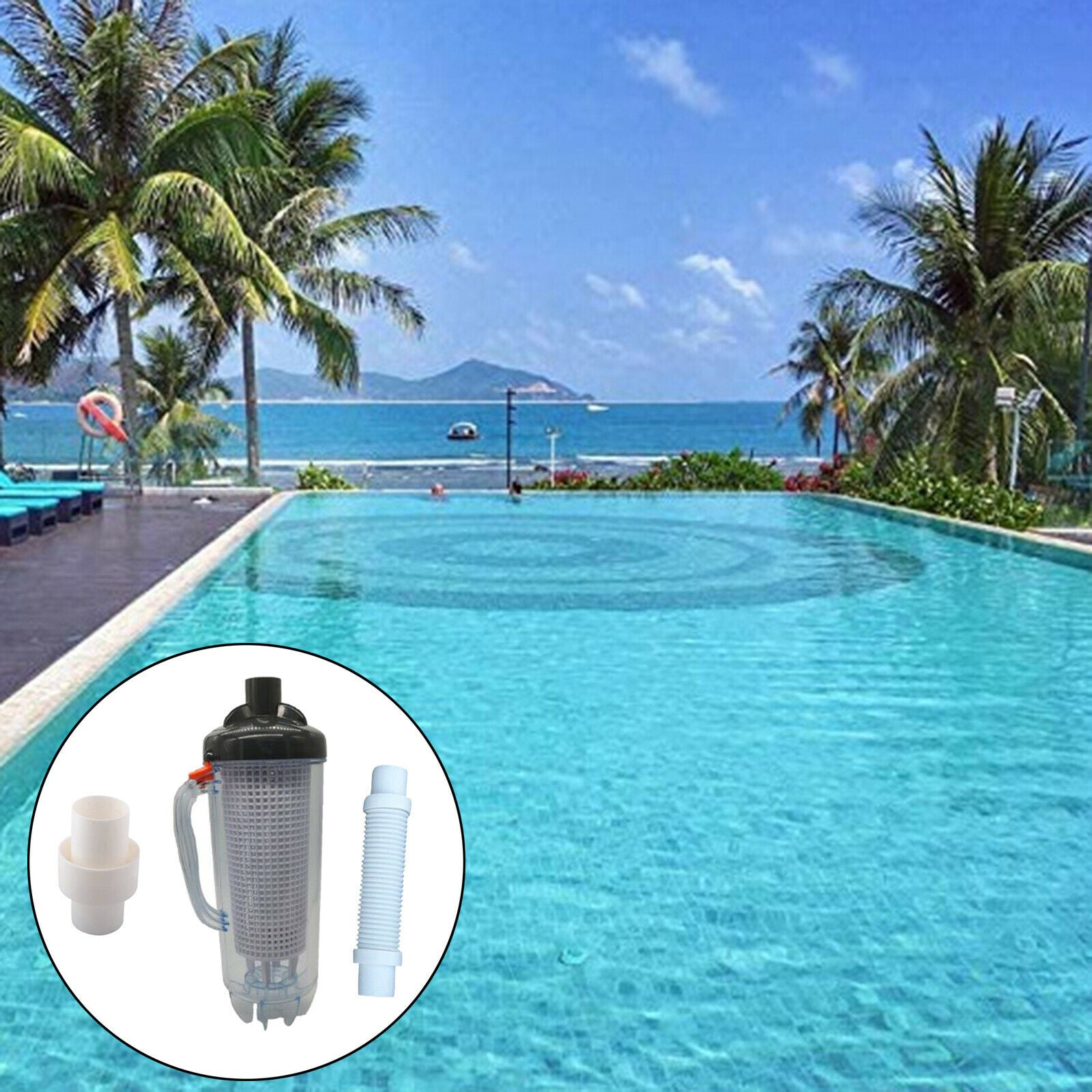 Pool Leaf Catcher Canister Pool & Spa Cleaners Pool Cleaner Pool Accessory