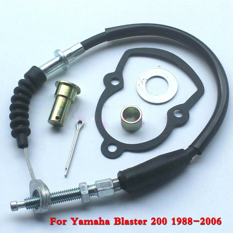 Rear Foot Pedal Brake Cable Line Kit Replacement For Yamaha Blaster 200 1988-06