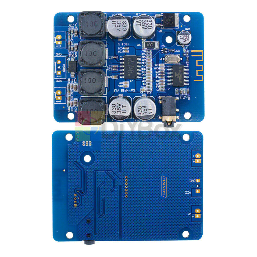 Digital Bluetooth TPA3118 2x30W Audio Receiver Dual Stereo Power Amplifier Board