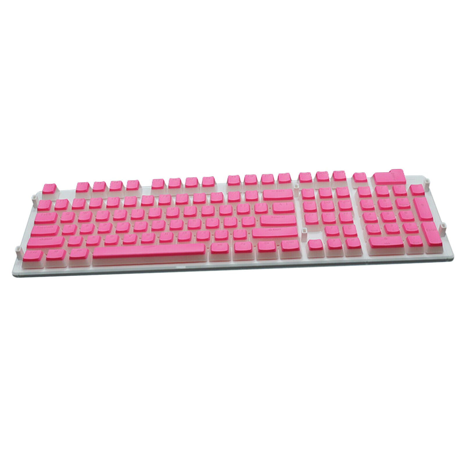 108 Keys Pudding Keycaps Set DIY for Cherry MX Mechanical Keyboard Pink