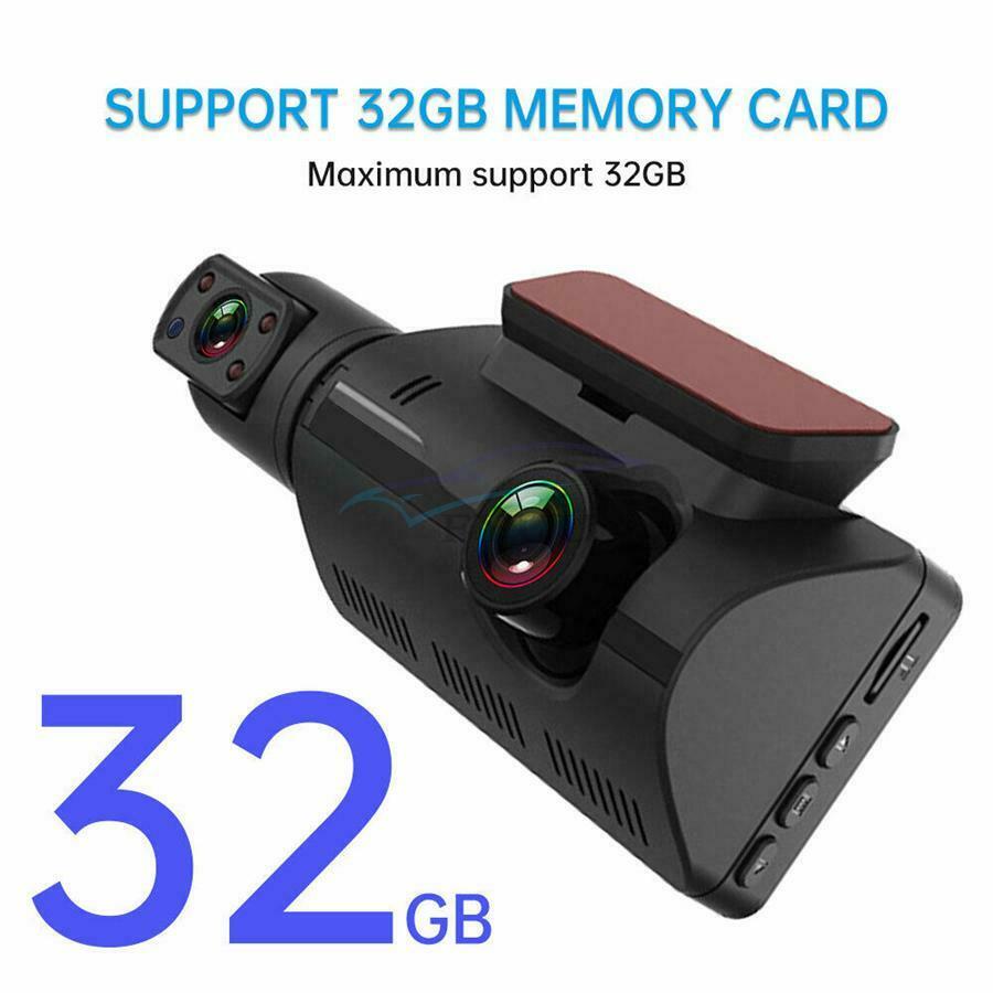 1080P HD Display Dual Lens Car Driving Recorder Camera DVR Car Video G Sensor