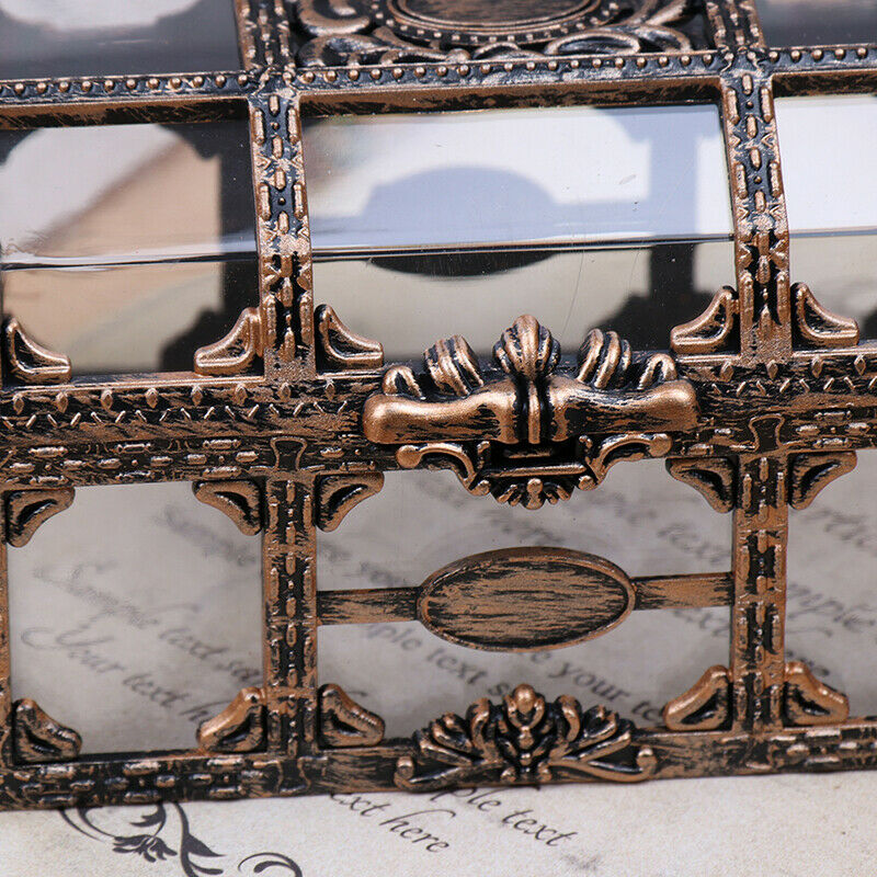 Plastic Storage Box Transparent Pirate For Pirate Crystal Gem Treasure Bo.l8
