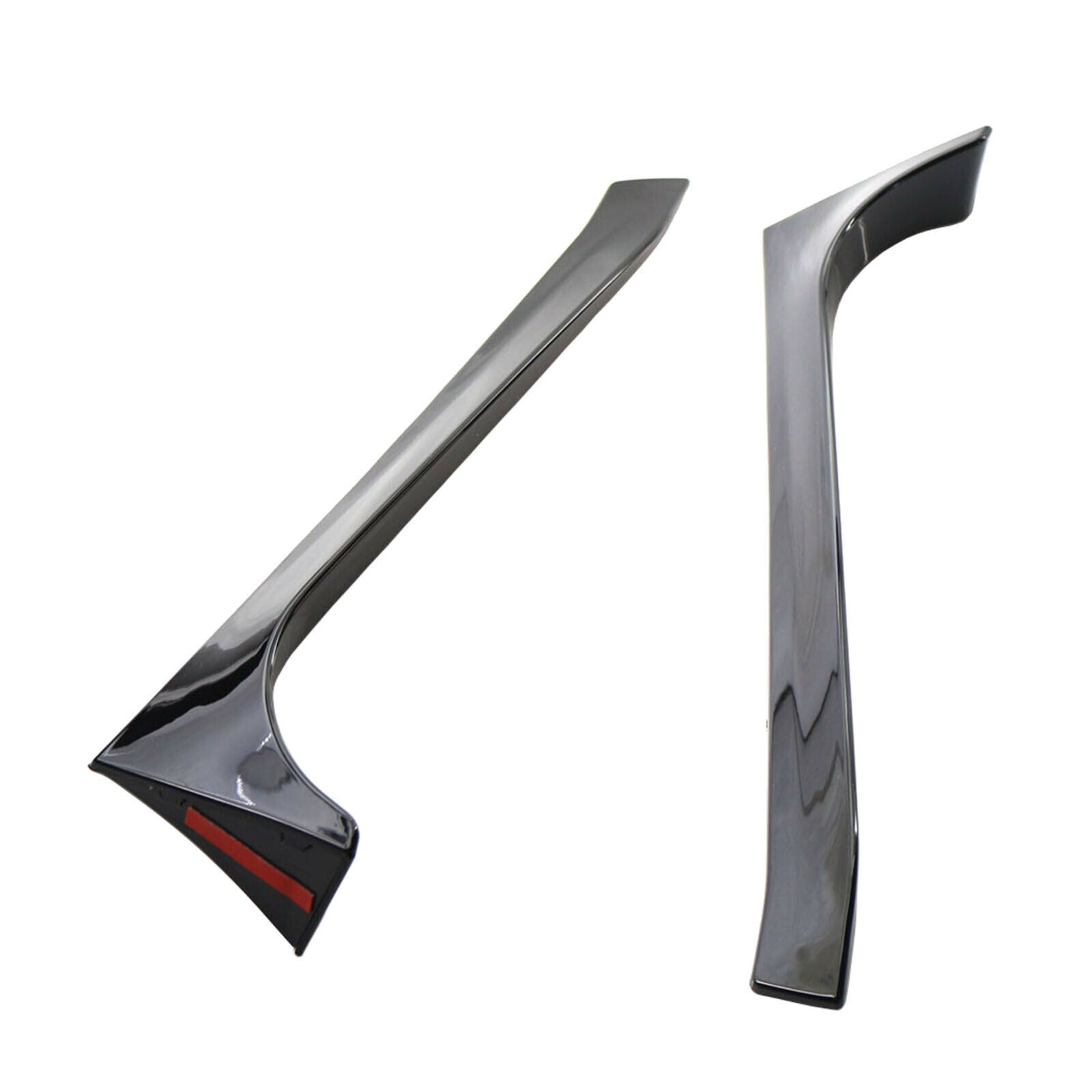 2Pcs Rear Roof Window Side Spoiler Wing Plastic Car-Styling Trim Cover for VW