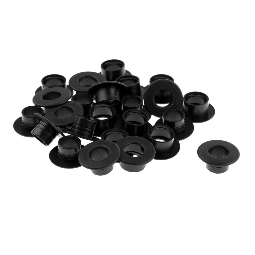 2X 12 pieces Foosball Bearing with thread for table football soccer rod