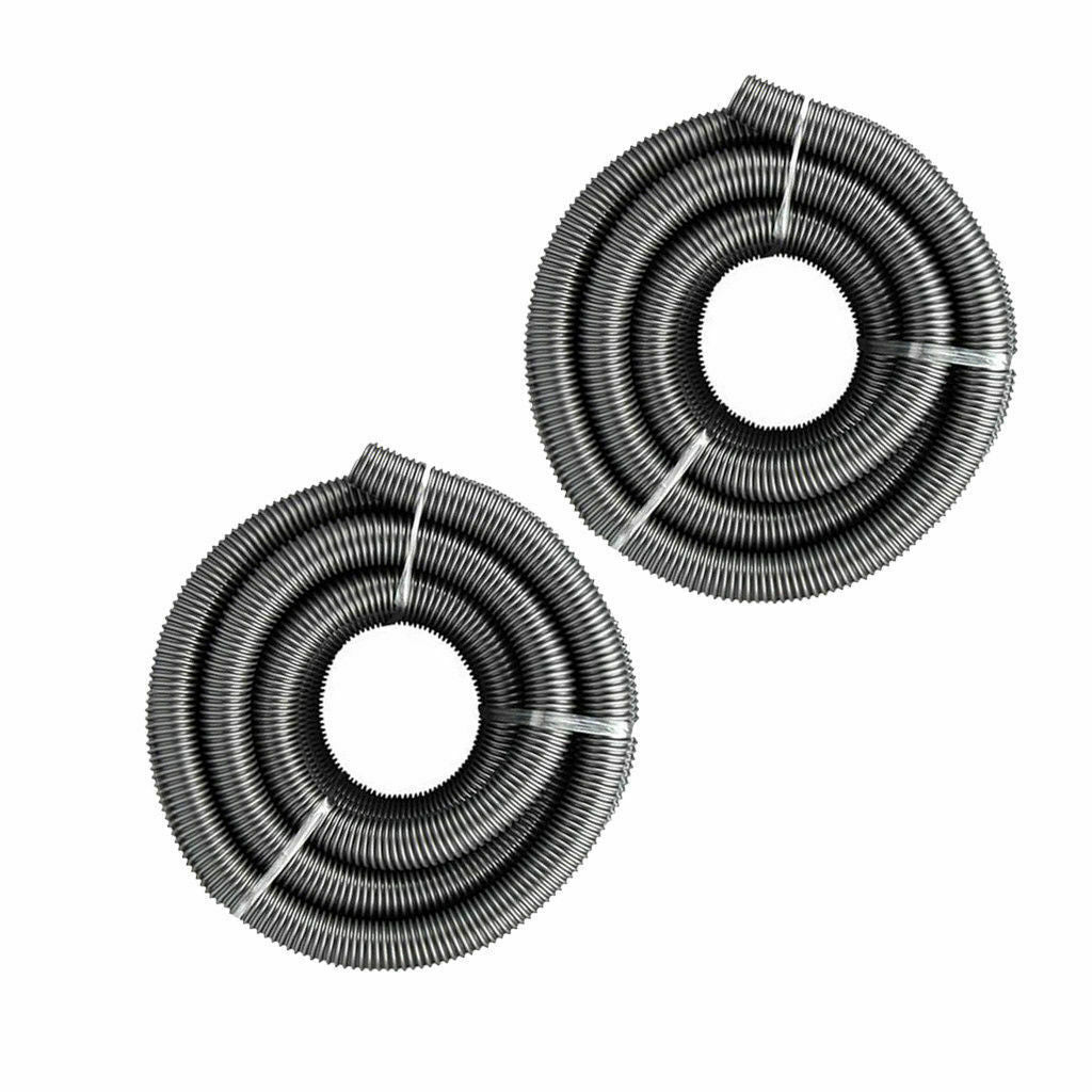 pack 2 Vacuum Bellows Hose Pipe Corrugated Tube Universal 28mm Inner Dia. 100%