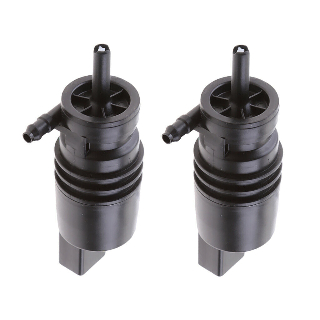 2PCS Windscreen Washer Pump, Windscreen Window Washer Water Liquid Pump For  E46