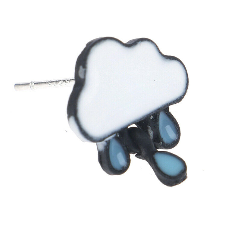 Fashion Woman Stud Earrings Simple Cartoon Stud Earrings Female White Clo.l8