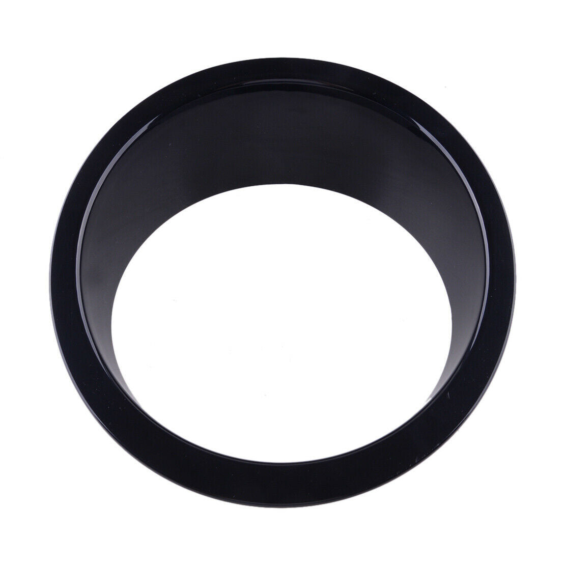 Round Headlight Lamp Ring Bezels Trim Cover Fit For Jeep Wrangler JK 2007-17