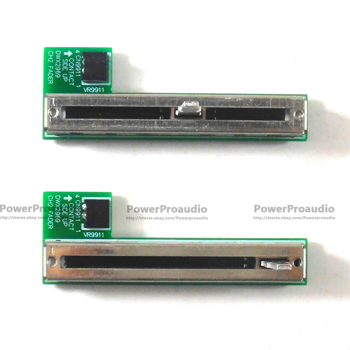 2pcs  DJM5000 Ch 2 or Ch 4 Fader Assembly for Pioneer DJM 5000 DWX2969 / DWX2971