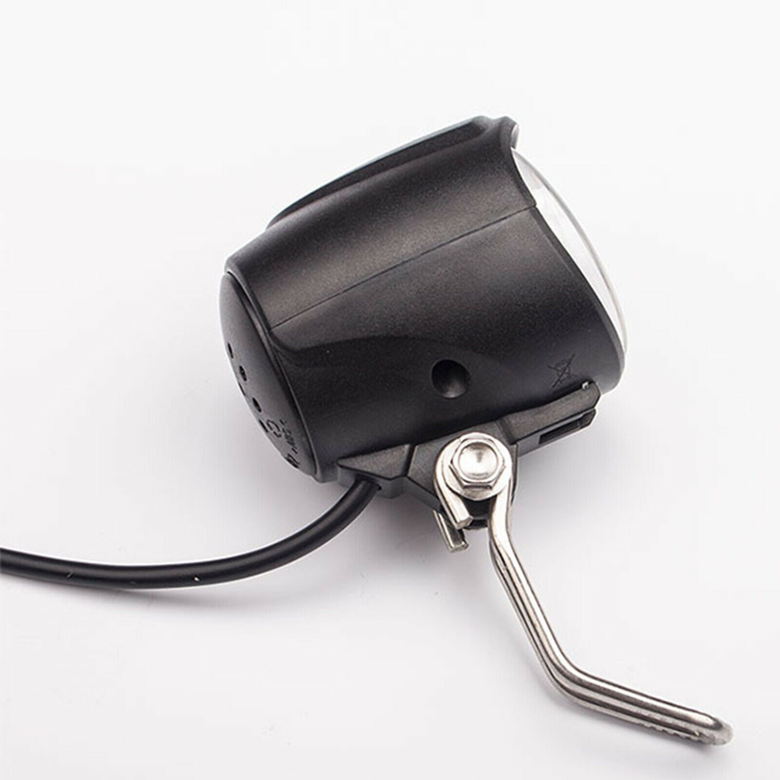 Electric Bicycle E-Bike Headlight 12V-80V LED Front Light with Horn 2 in 1