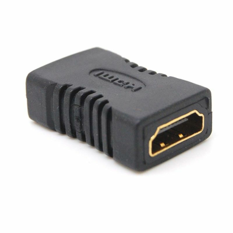 50pcs HDMI Female To Female Coupler Joiner Adapter Cable Extender Plug For PC