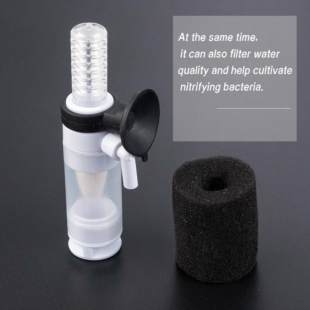 1x Mini Aquarium Biochemical Sponge Filter Fish Shrimp Tank Air Pump Filter Tool