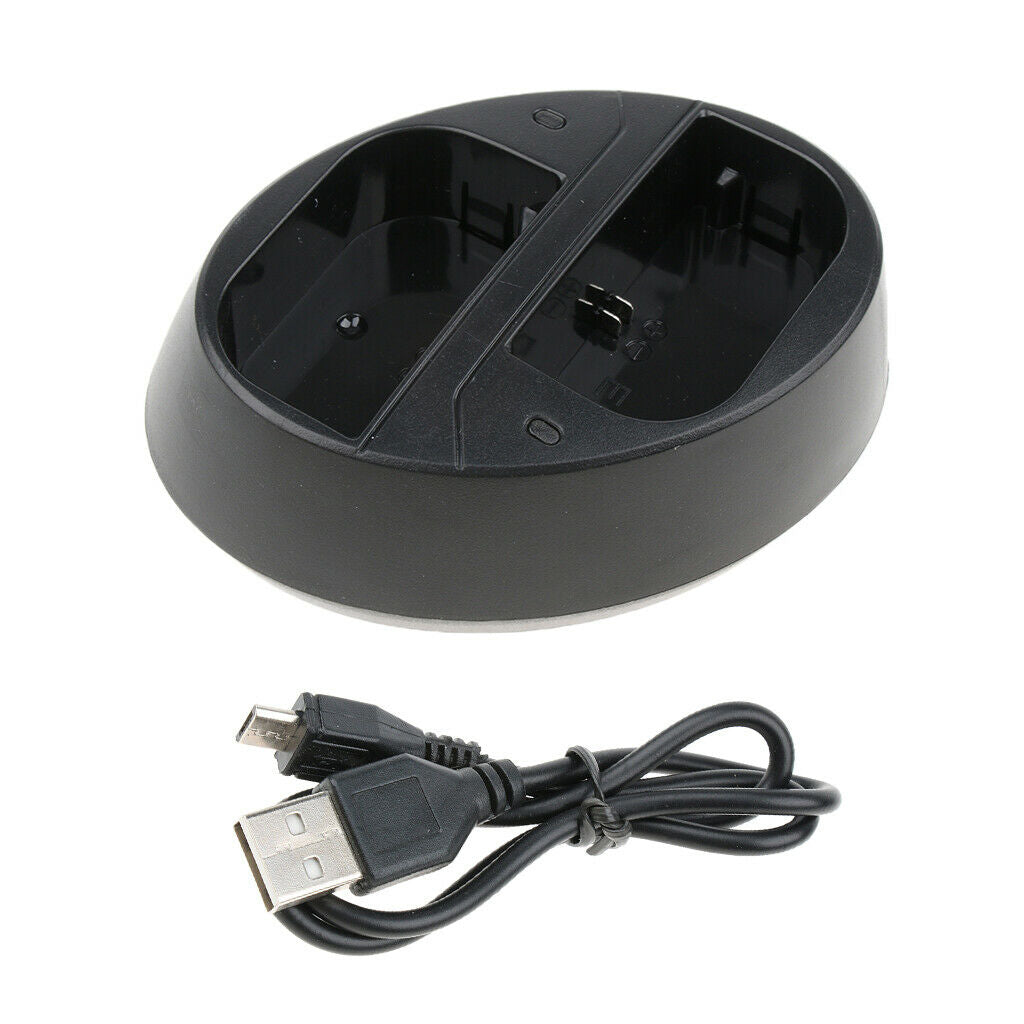 LP-E6 Dual Charger For Canon EOS 5D Mark II/III, 60D, 7D, 6D DSLR Cameras
