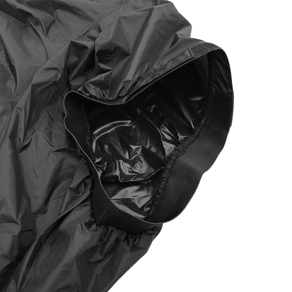Kayak Splash Spray Skirt Deck Cockpit Spraydeck Waterproof Cover - XL Black