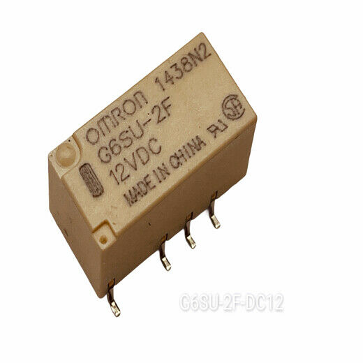 [3pcs] G6SU-2F-DC12 Relay 12VDC 2A Rl=1,44 kOhm SMD