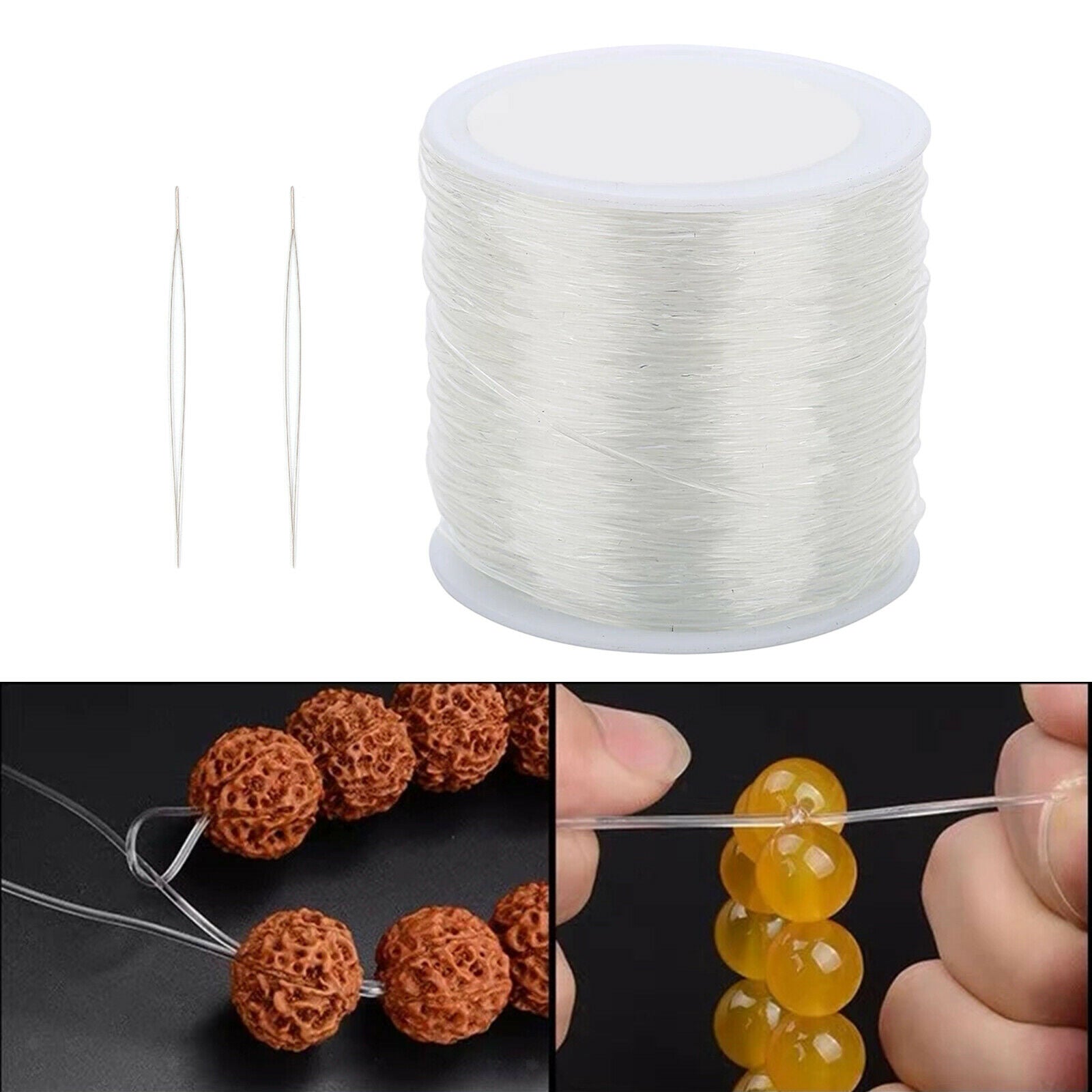 Elastic Stretchy Beading Thread Cord Bracelet String Jewelry 1.5mm 55m