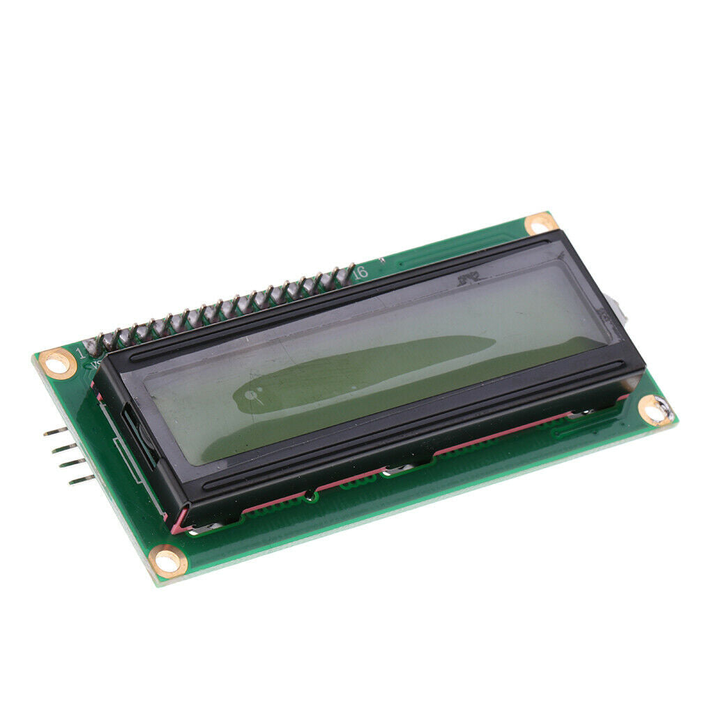 Yellow Green LCD1602 IIC I2C TWI 1602 Serial LCD Display Module for