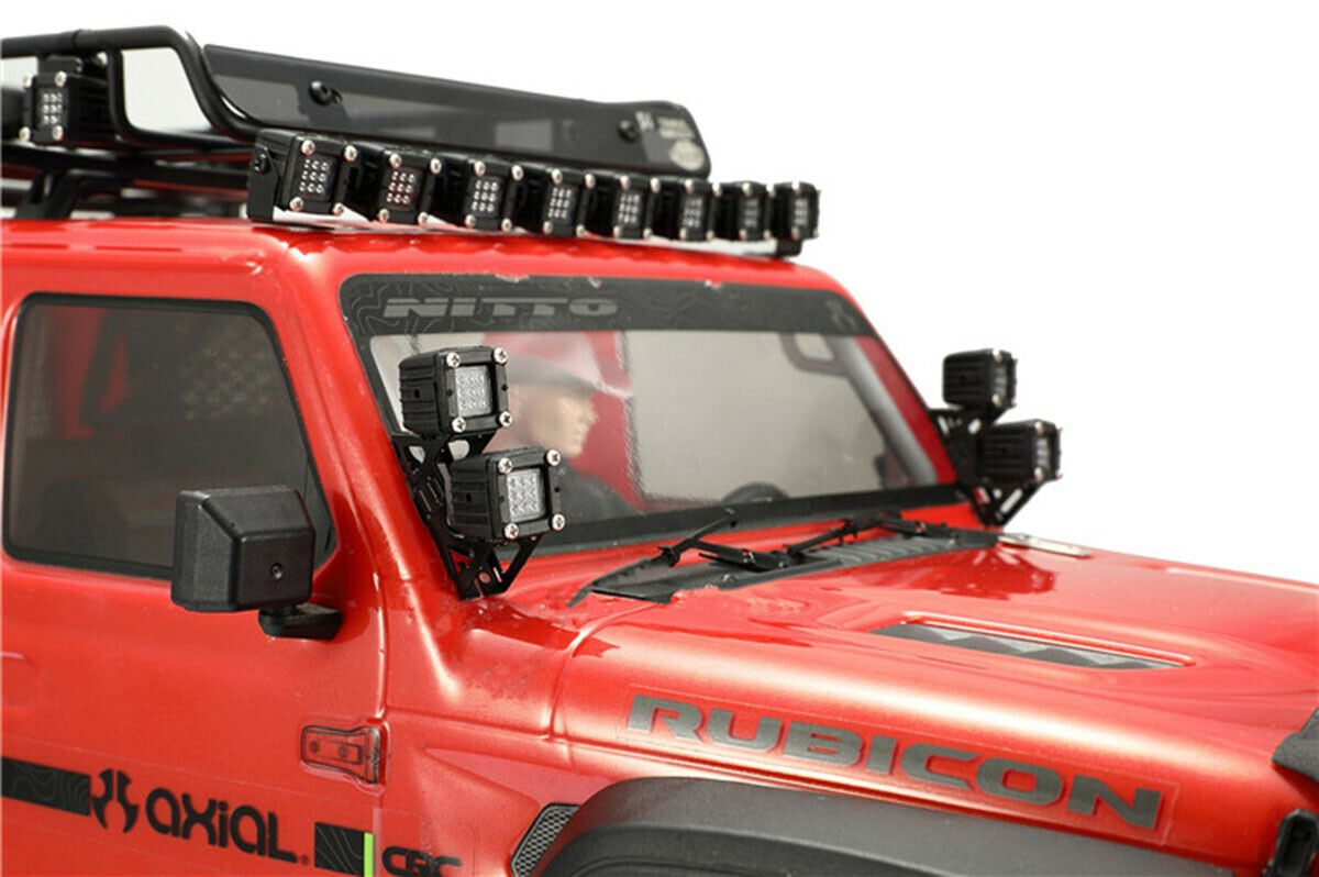 Led Sidelights Decorative Lights For 1/10 RC Crawler Car AXIAL SCX10 TRX4 TRX6