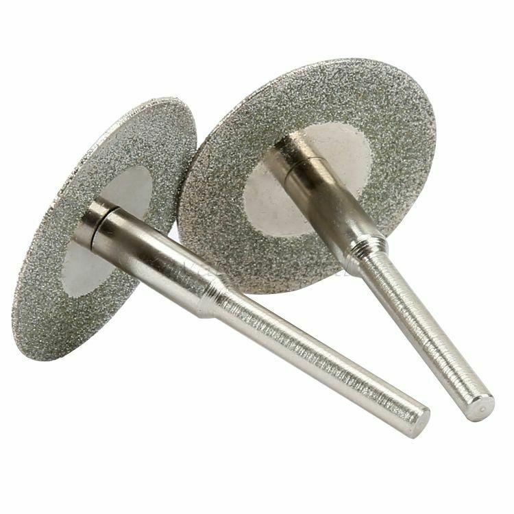 10pc 25mm Mini Diamond Cutting Discs Cut-Off Wheels For Rotary Tool Power Drill