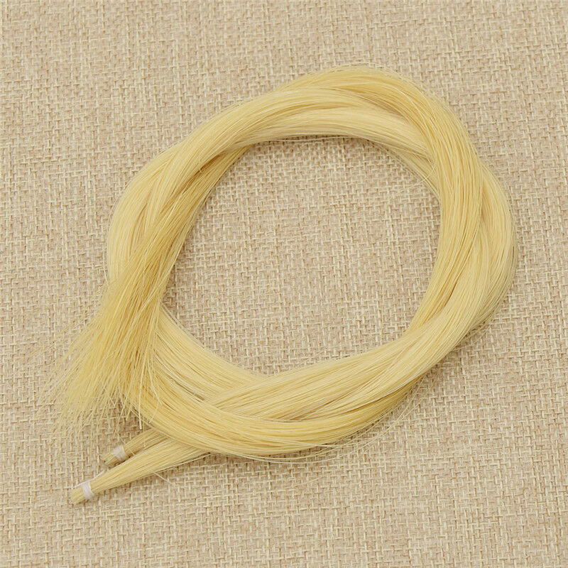 2 Hanks of Horse Hair for Violin Bow Professional High Quality 84cm Very Nice