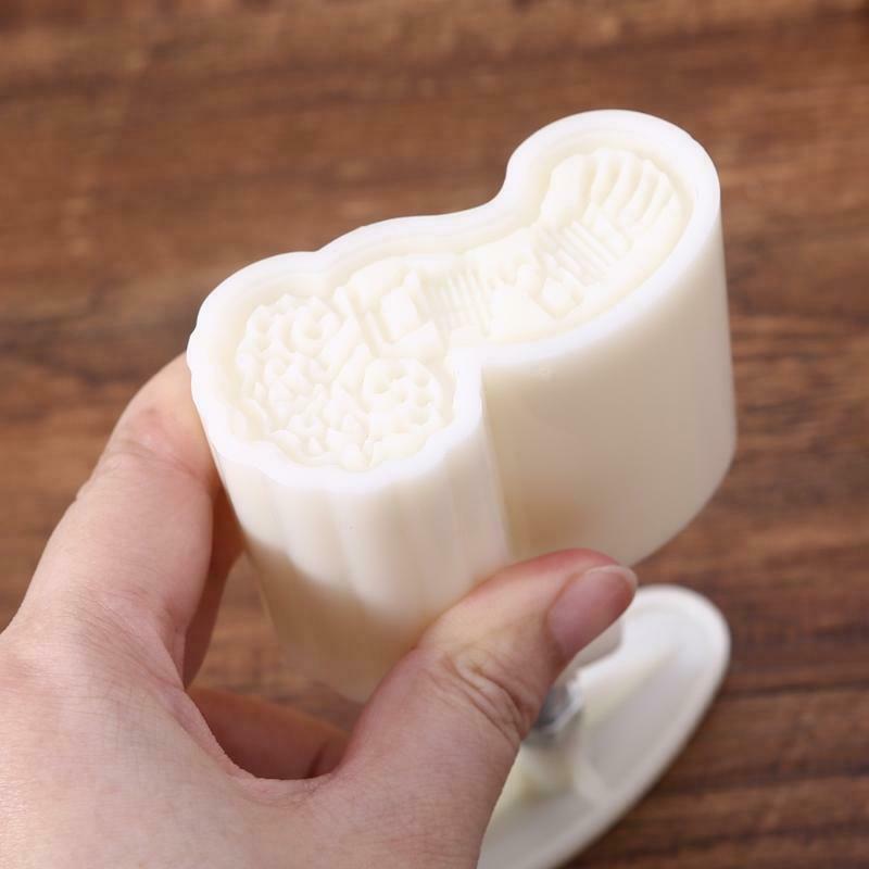 Baking Decorating Mooncake Mould Hand-Pressure Traditional Chinese Style Pattern