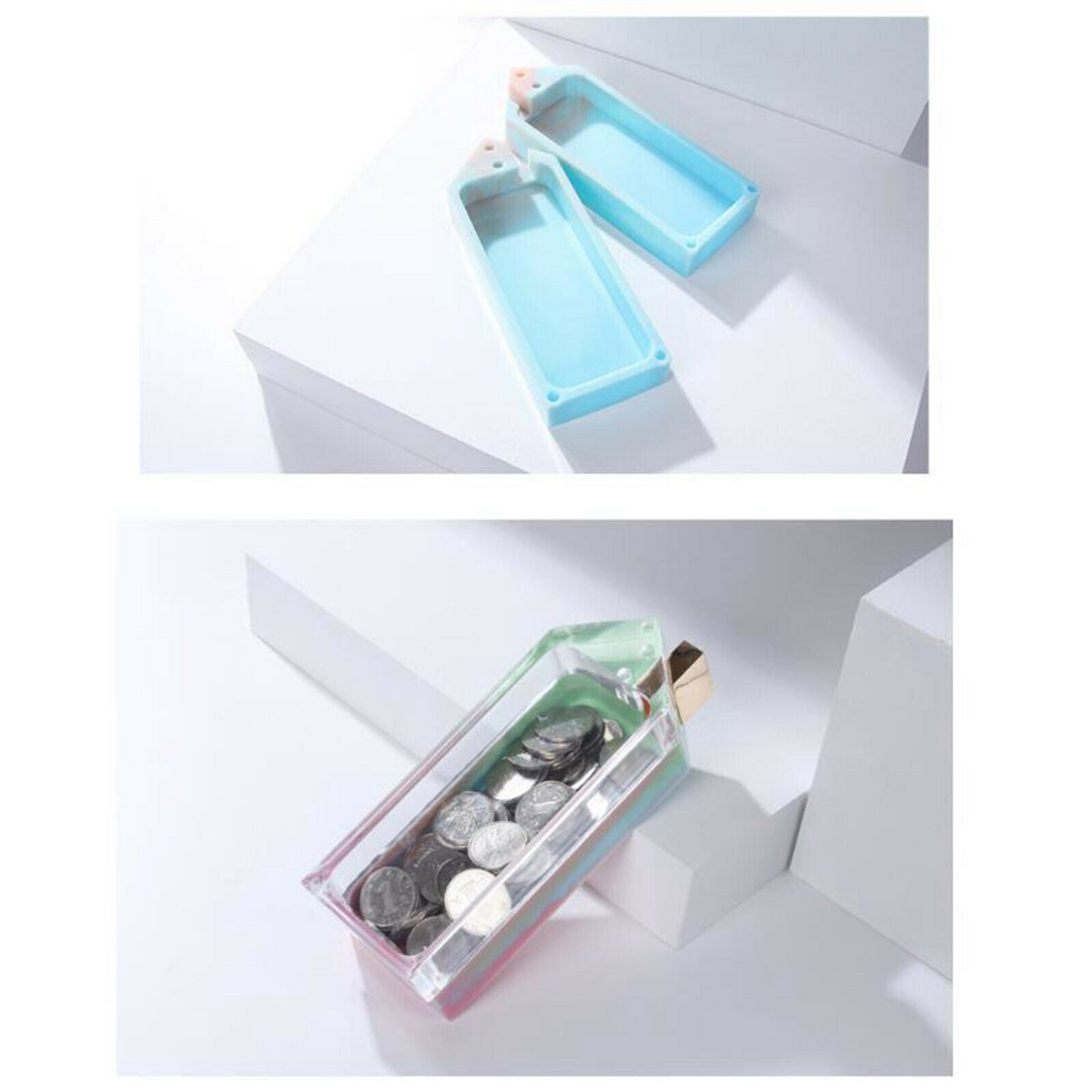 Money Box Mold Premium Piggy Bank Mould Trinket Making Coin Bank Tools Kits
