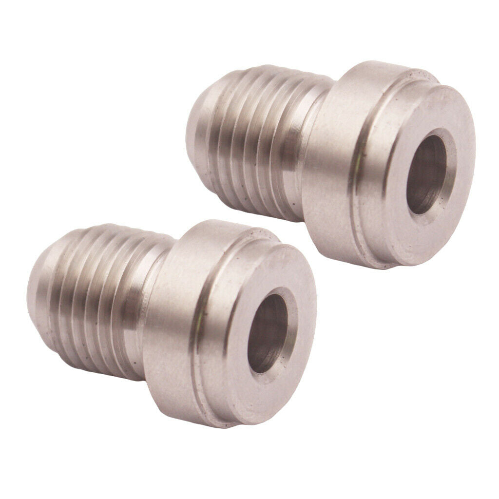 6 Pieces 6AN, AN6 MALE STAINLESS STEEL WELD ON / WELD IN FITTING BUNG