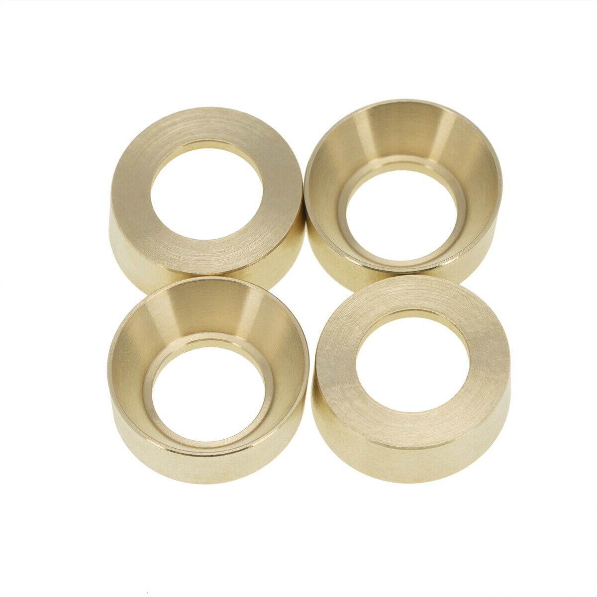 4Pcs For Racing Brass Kmc Machete Wheel Weights Axial SCX24 SXTF2612H